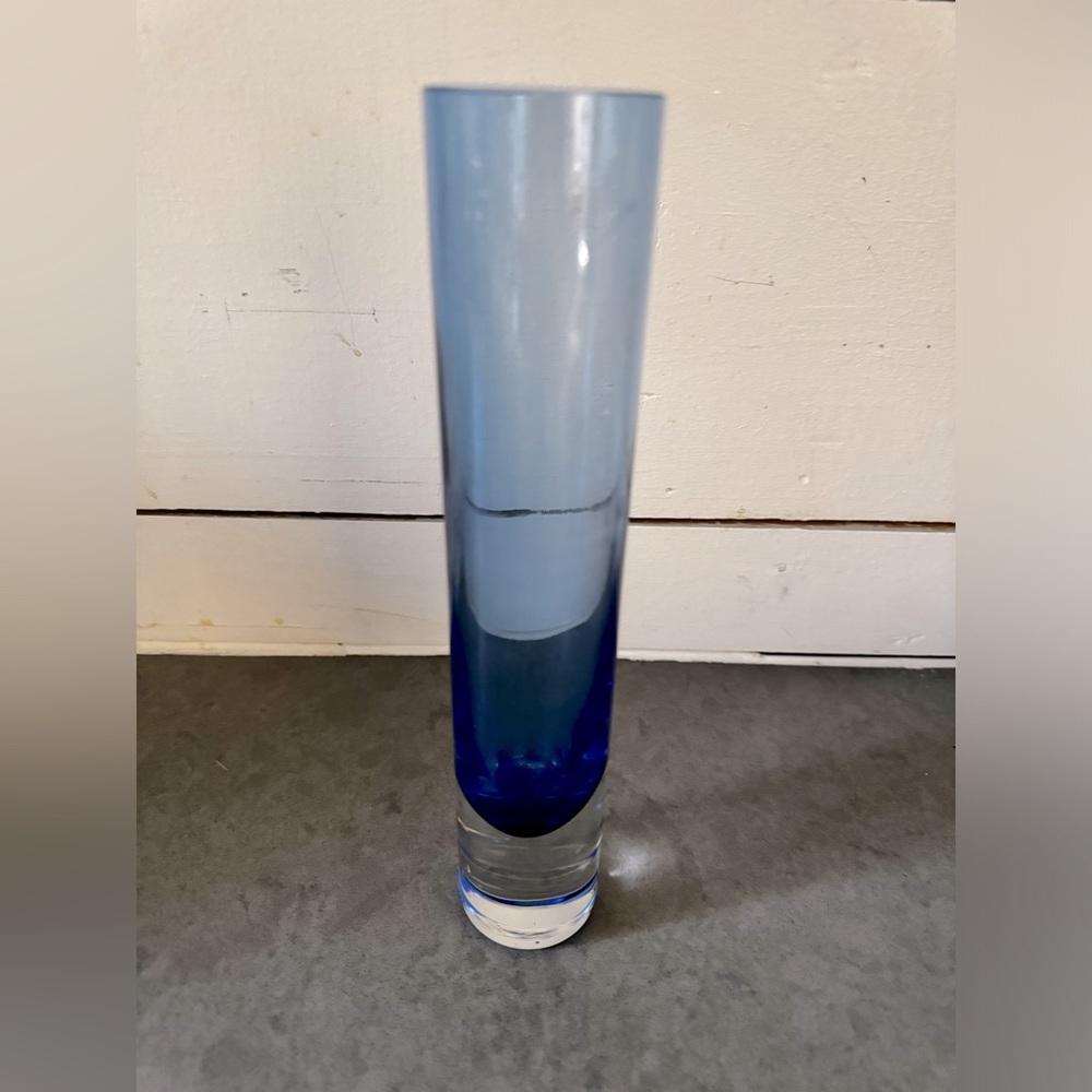 Krosno Art Glass Cobalt Blue-Made in Poland